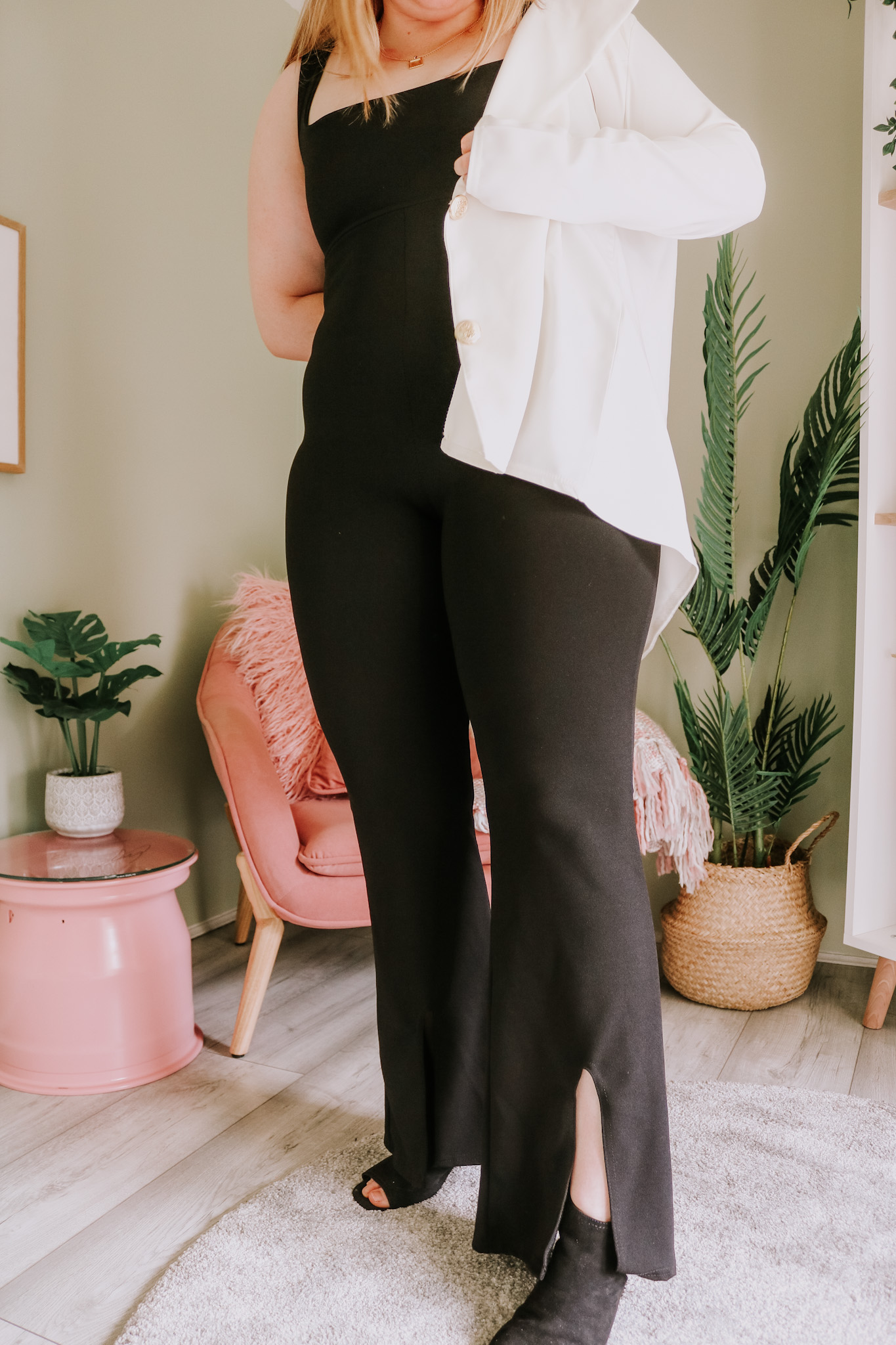 Femme Luxe Blazer and Jumpsuit